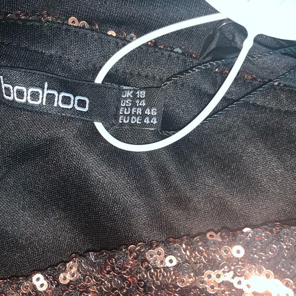 Brand new sequin top bodysuit with zippered back. Gorgeous! - Picture 3 of 4